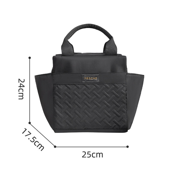 Multi-Pocket Insulated Lunch Tote