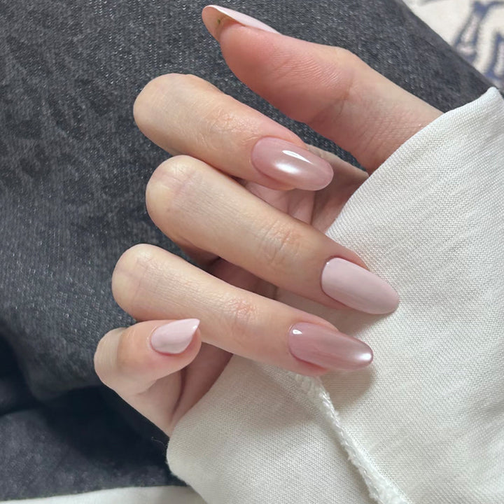 Glossy Long-Lasting Press-On Nail Set Bowlift 1789389404