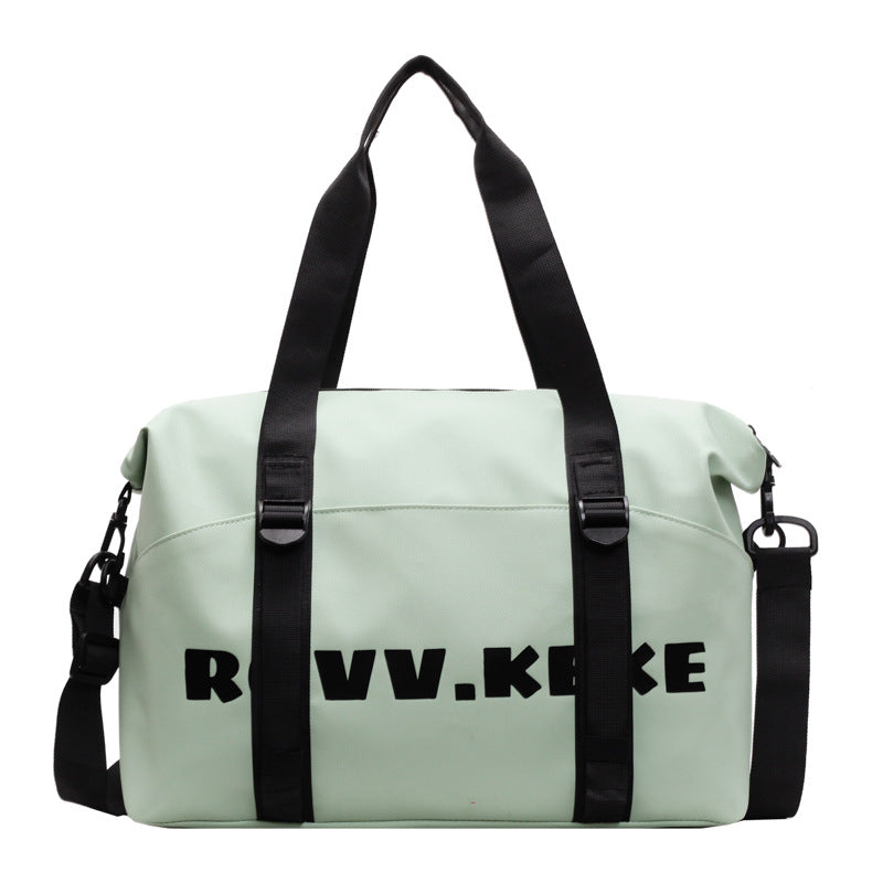 Sporty Multifunctional Duffel Bag With Adjustable Shoulder Strap Bowlift
