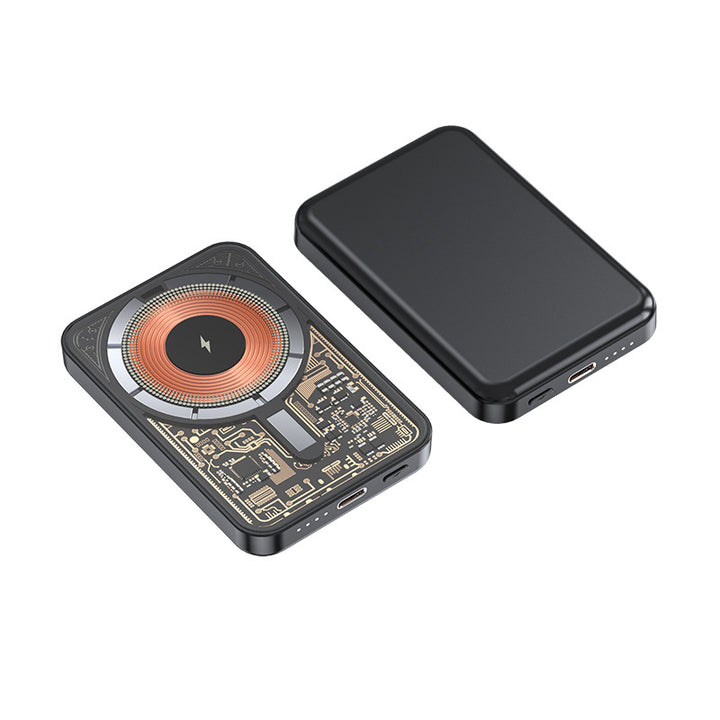 Portable power bank with wireless fast charging function Bowlift