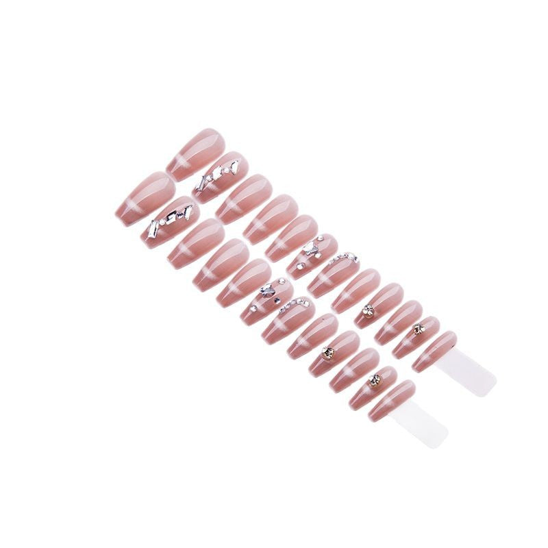 Artificial artificial nails with heart design Bowlift