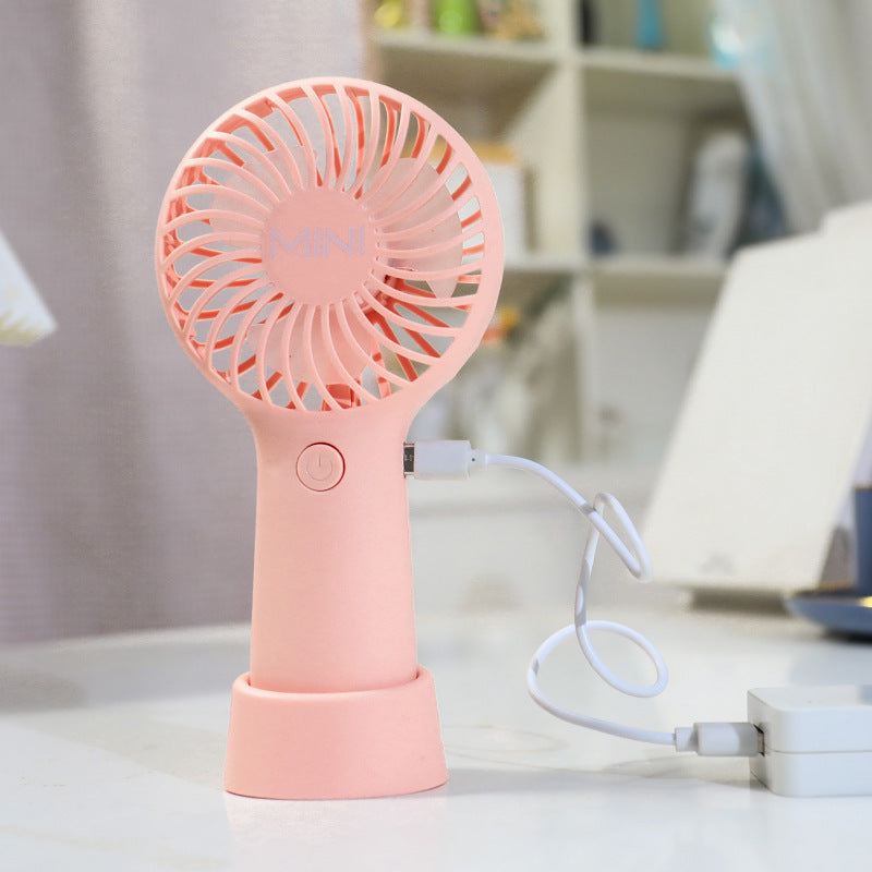 Women Portable Mini Handheld Fan with Ergonomic Design Bowlift