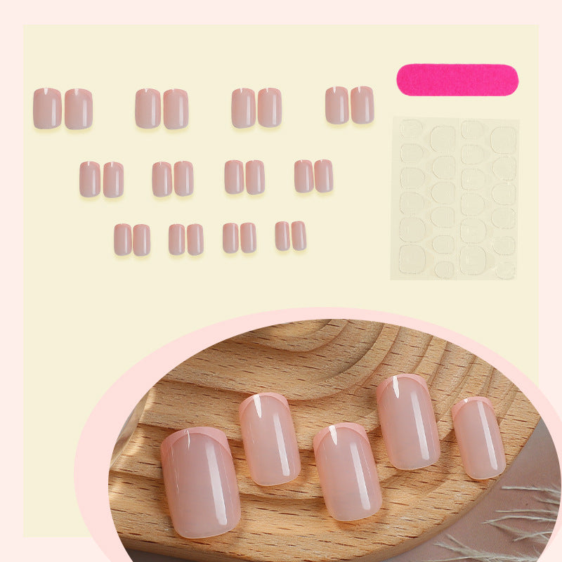 Glossy Press-On Nail Tips Bowlift