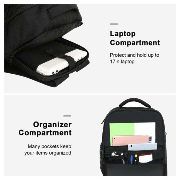 Feature-rich Laptop Backpack Bowlift