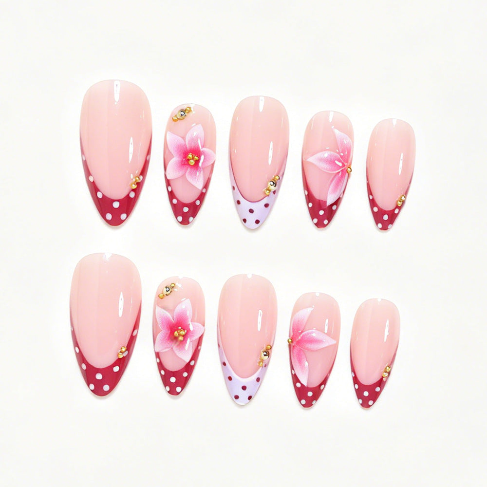 Floral Nail Art Bowlift
