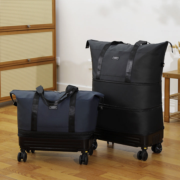 Rolling Travel Bag With Multifunctional Carry Options Bowlift