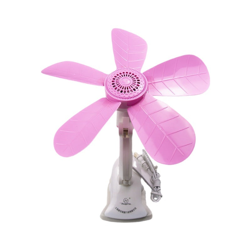 Creative Leaf-Shaped Desk Fan Bowlift