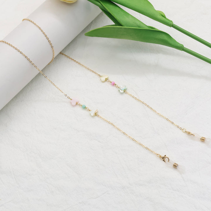 Charming Beaded Eyewear Chain Bowlift