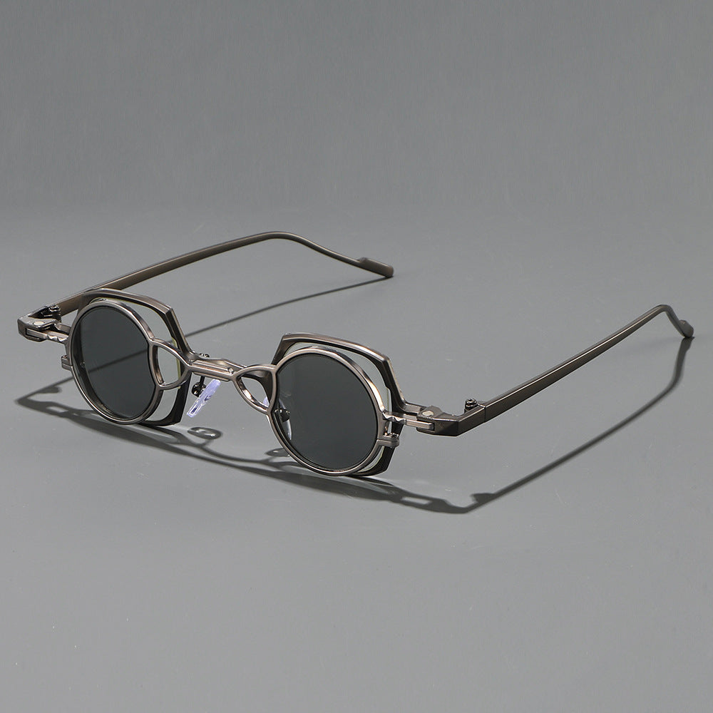 Women's fashionable sunglasses with unique frame design Bowlift