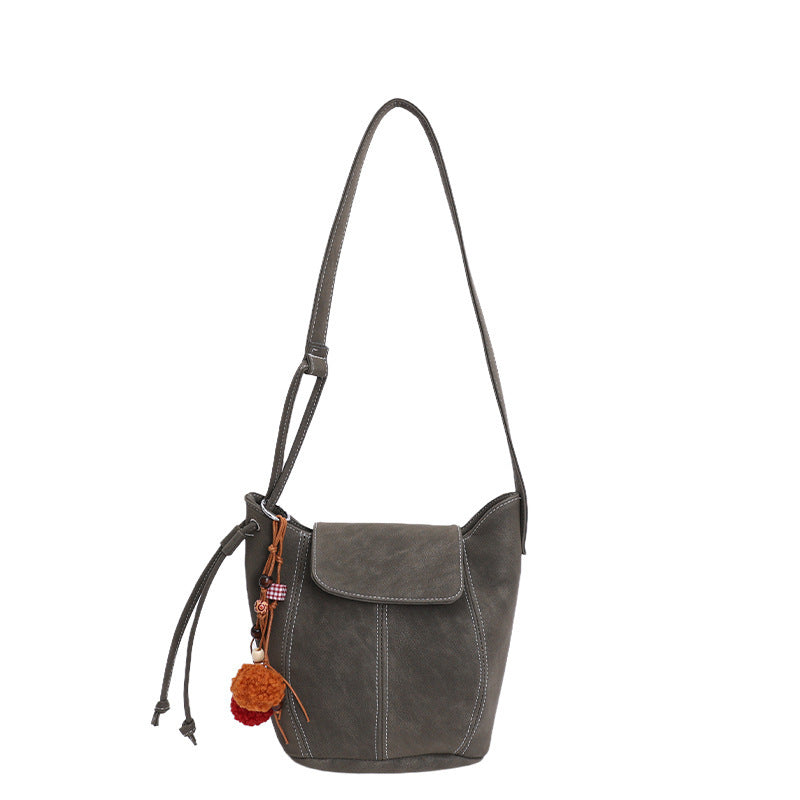 Minimalist Bucket Shoulder Bag Bowlift