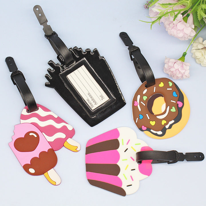 Unisex Fun Food-Themed Luggage Tag Bowlift
