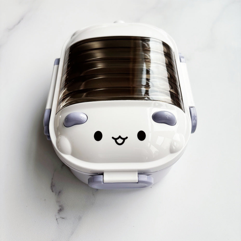 Cute Cartoon-Themed Lunch Bento Box
