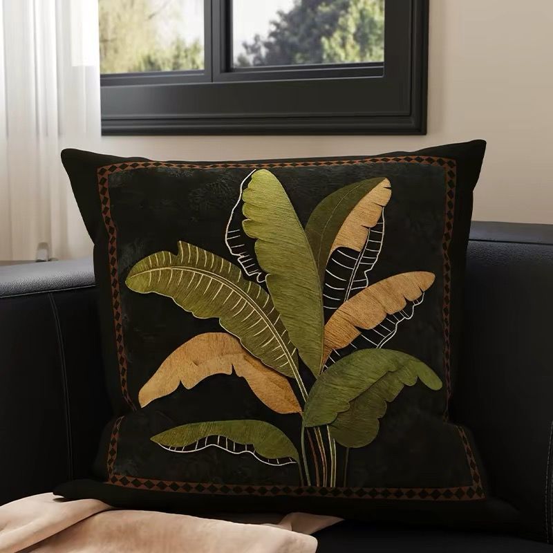 Artistic Animal Painting Throw Pillow