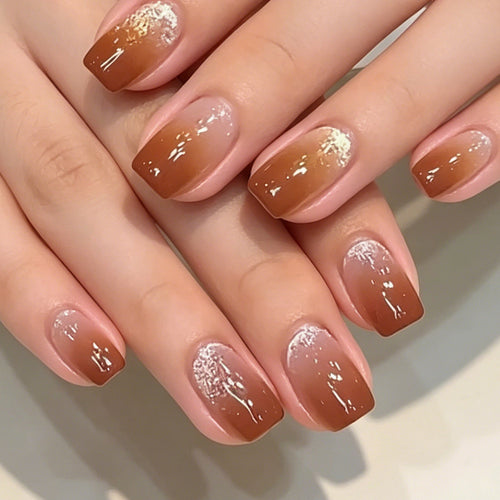 Gradient Ombre Gel Nail Tips Bowlift