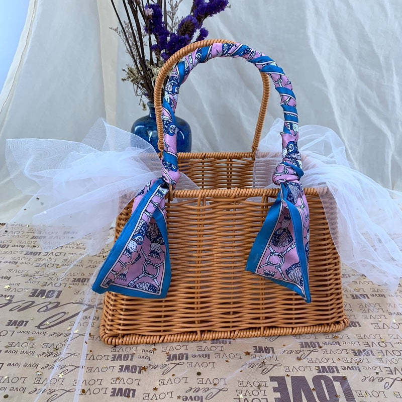 Women Diamond-shaped Handheld Basket Bowlift