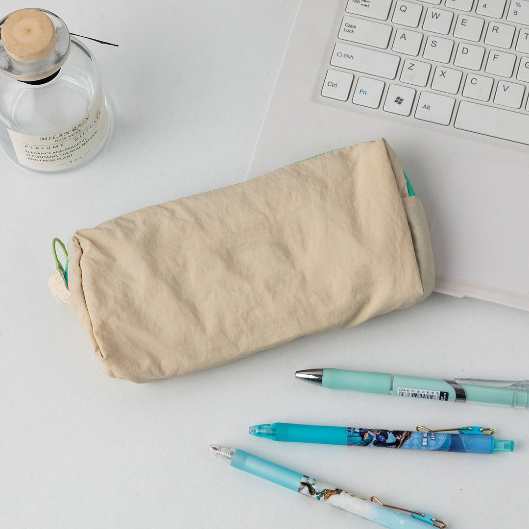 Zippered Multi-Compartment Pencil Case Bowlift