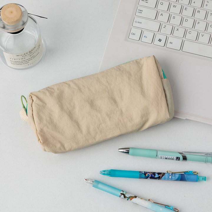 Zippered Multi-Compartment Pencil Case Bowlift