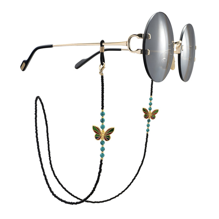 Decorative Beaded Eyewear Holder Bowlift