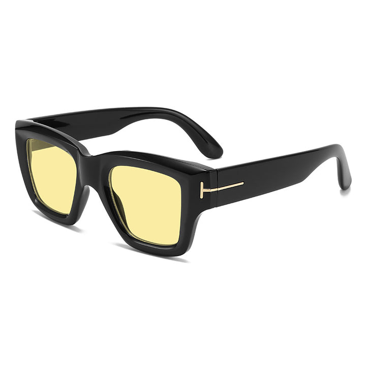 Women's fashionable square sunglasses with UV protection and elegant design Bowlift