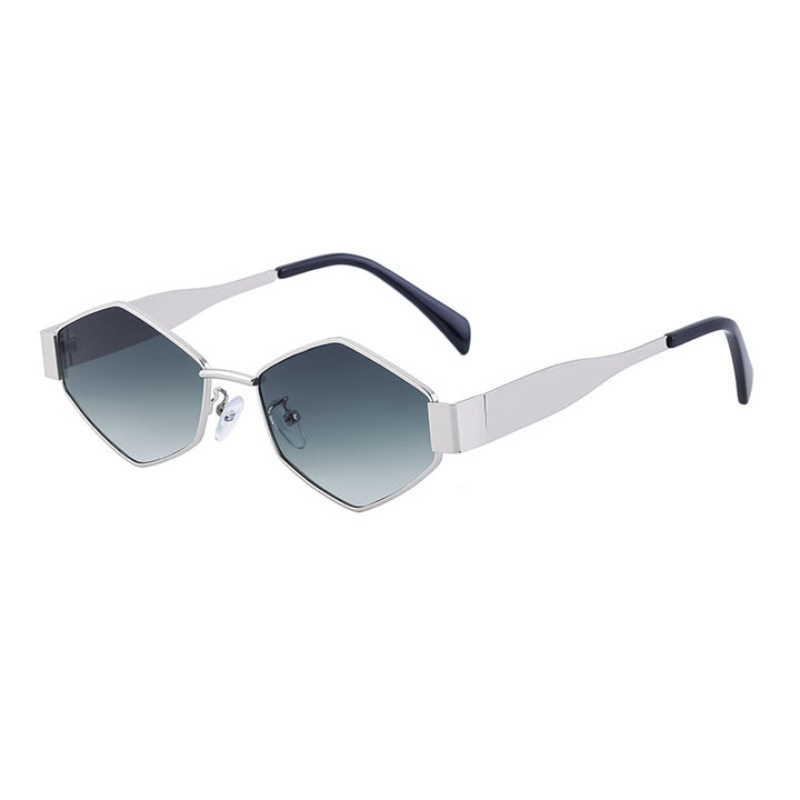 Women's geometric sunglasses with modern frame Bowlift