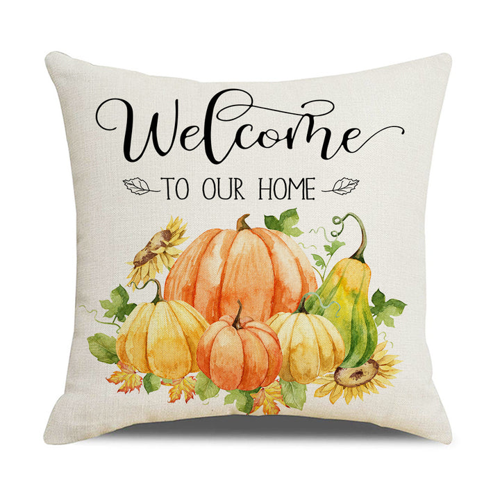 Women's pillowcase with autumn pumpkin design Bowlift