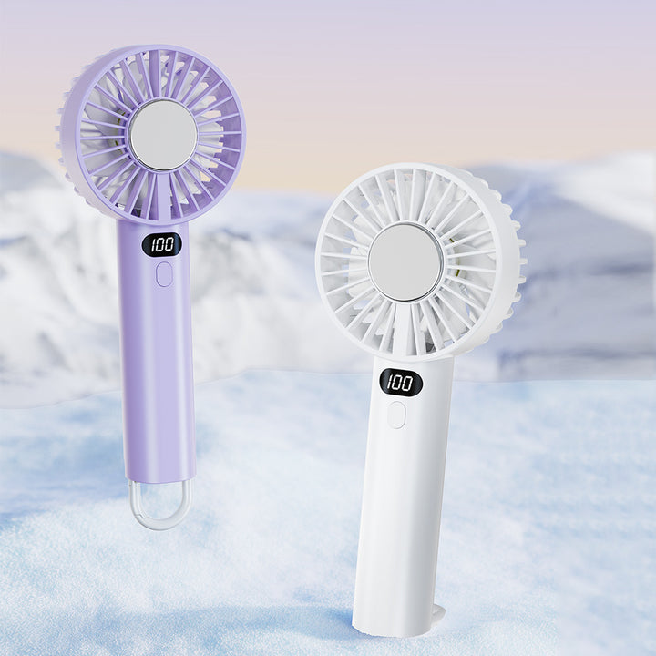 Ladies Portable High-Performance Hand Fan Bowlift