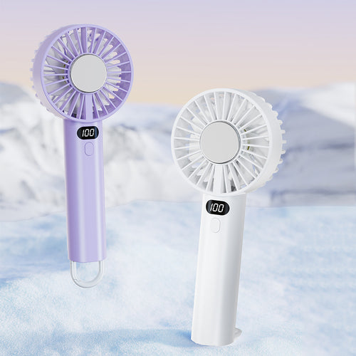 Ladies Portable High-Performance Hand Fan Bowlift