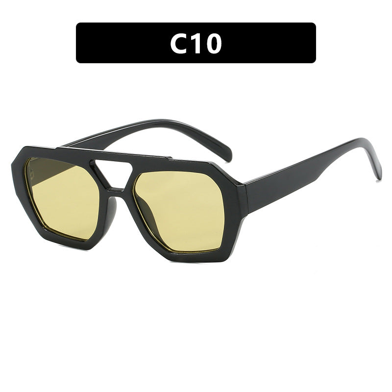 Ladies stylish sunglasses in distinctive octagonal design Bowlift