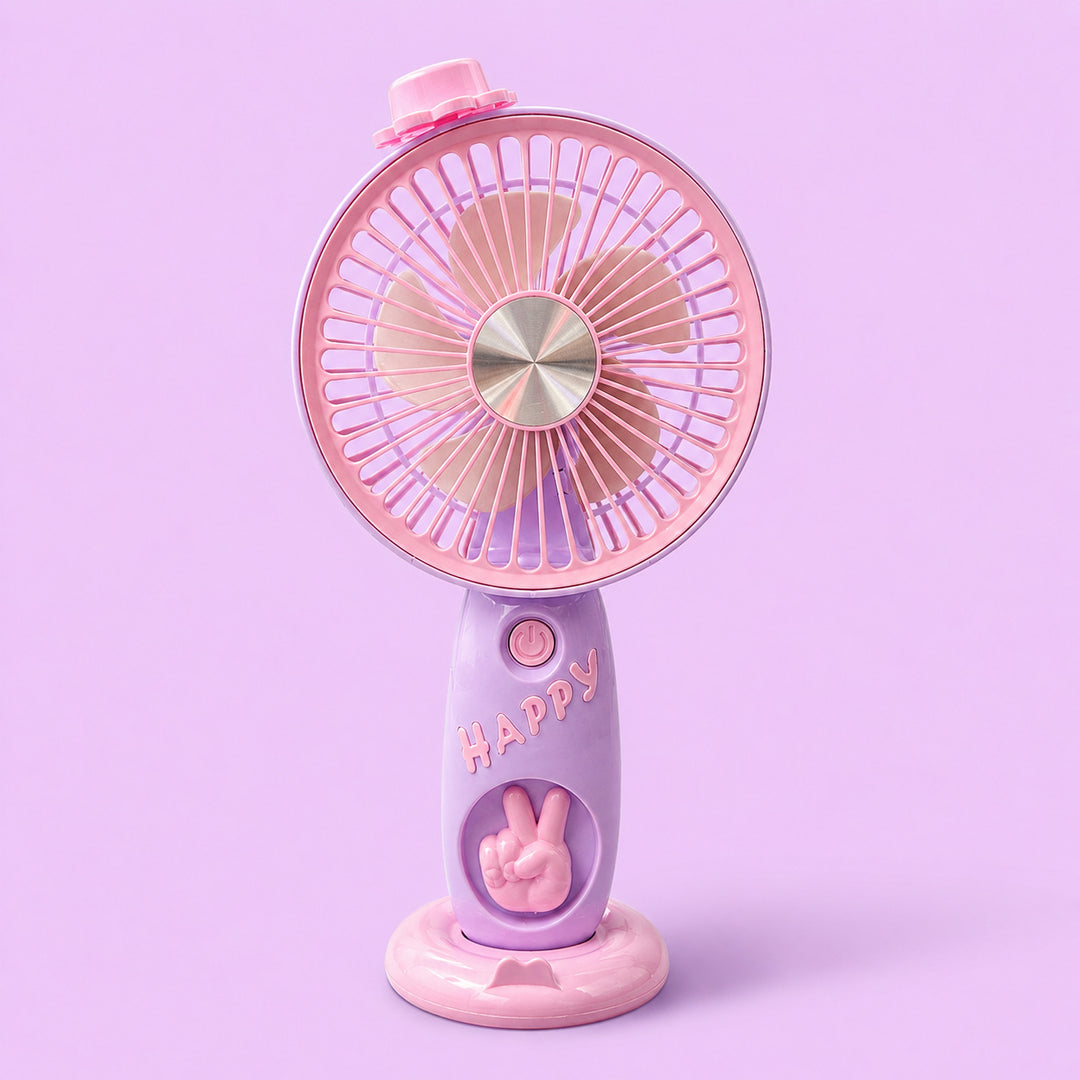 Women Portable Mini Table Fan Bowlift