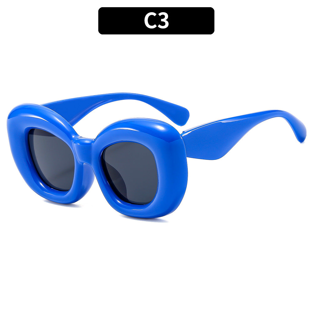 Oversized Chunky Frame Sunglasses