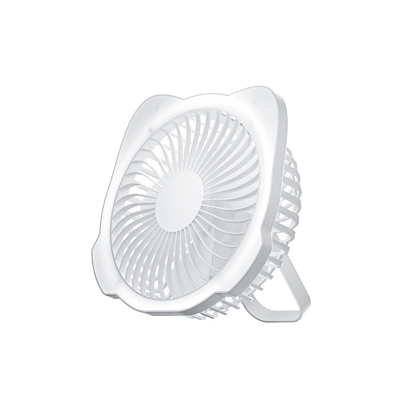Women Mini Table Fan with Powerful Battery Bowlift
