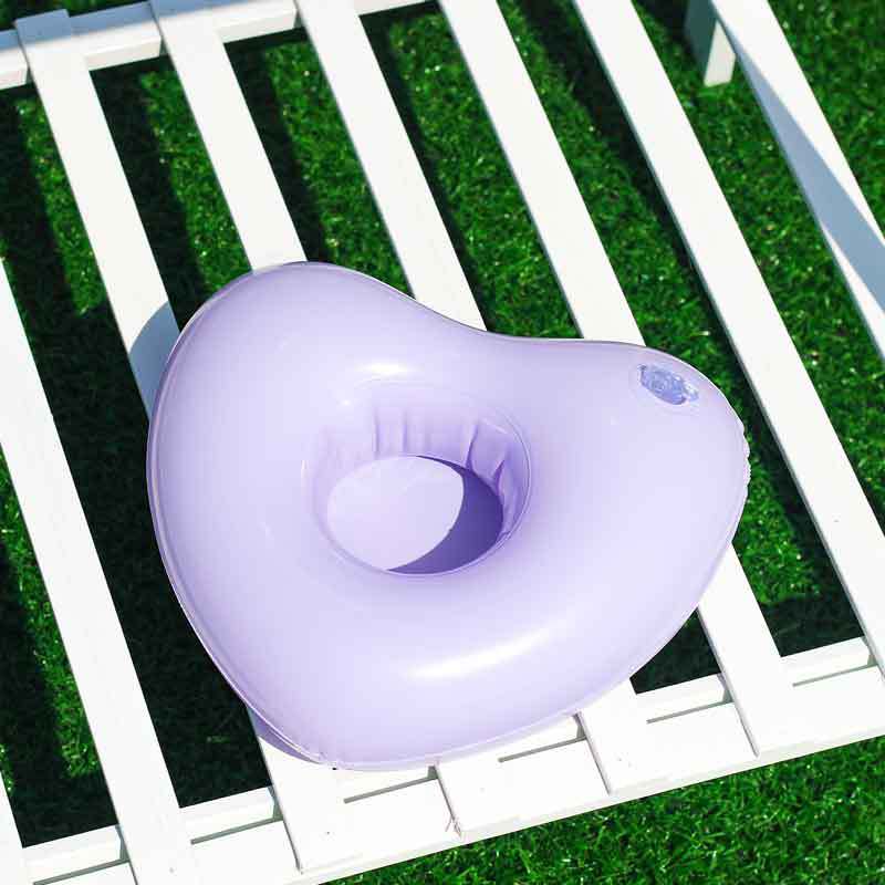 Ladies Inflatable Swimming Ring with Floral Design Bowlift