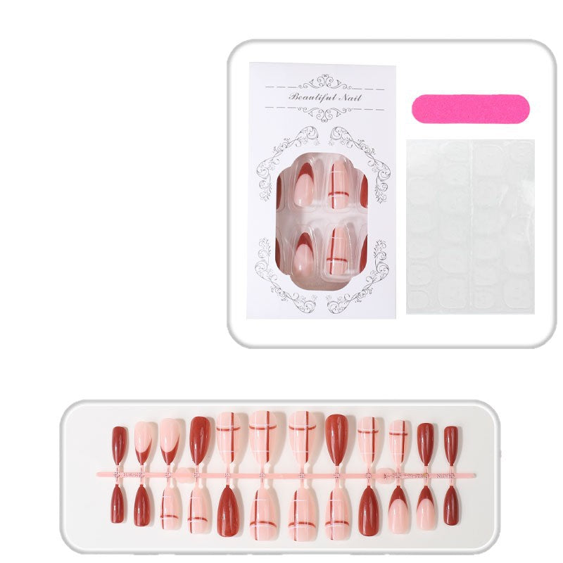 Elegant Glossy Nail Tips Set Bowlift