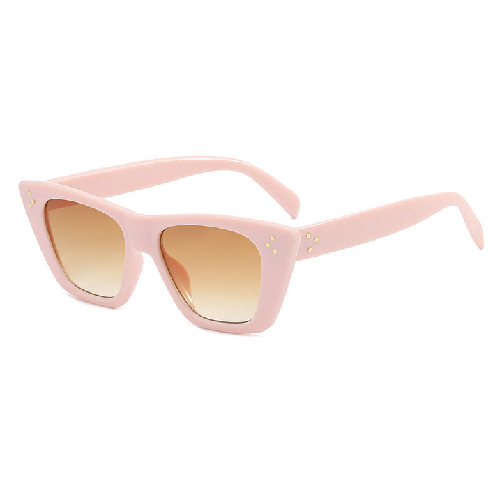 Women's Fashion Cat-Eye Sunglasses with UV Protection and Stylish Design Bowlift