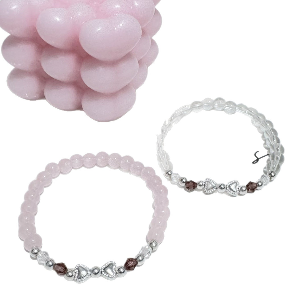 Romantic Floral Beaded Bracelet Bowlift