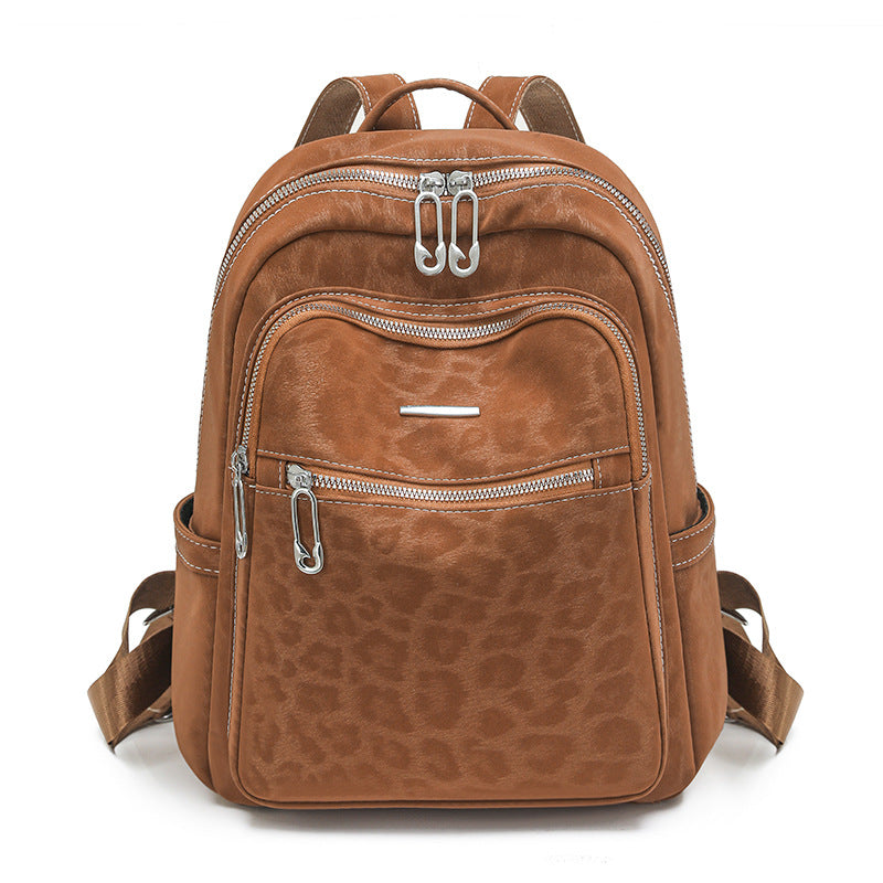 Stylish Textured Backpack Bowlift