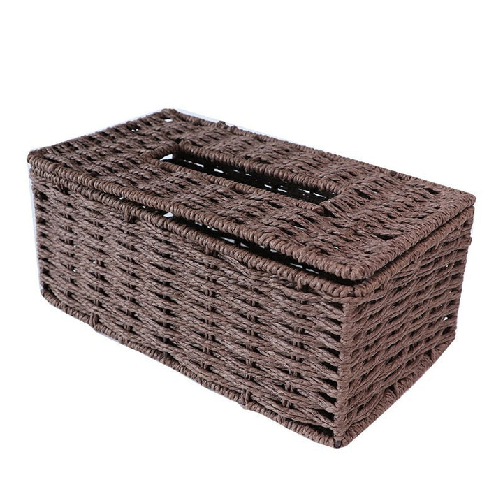 Ladies Storage Basket in Natural Woven Look Bowlift