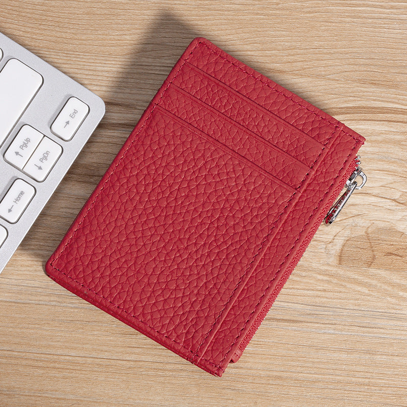 Premium Textured Leather Cardholder