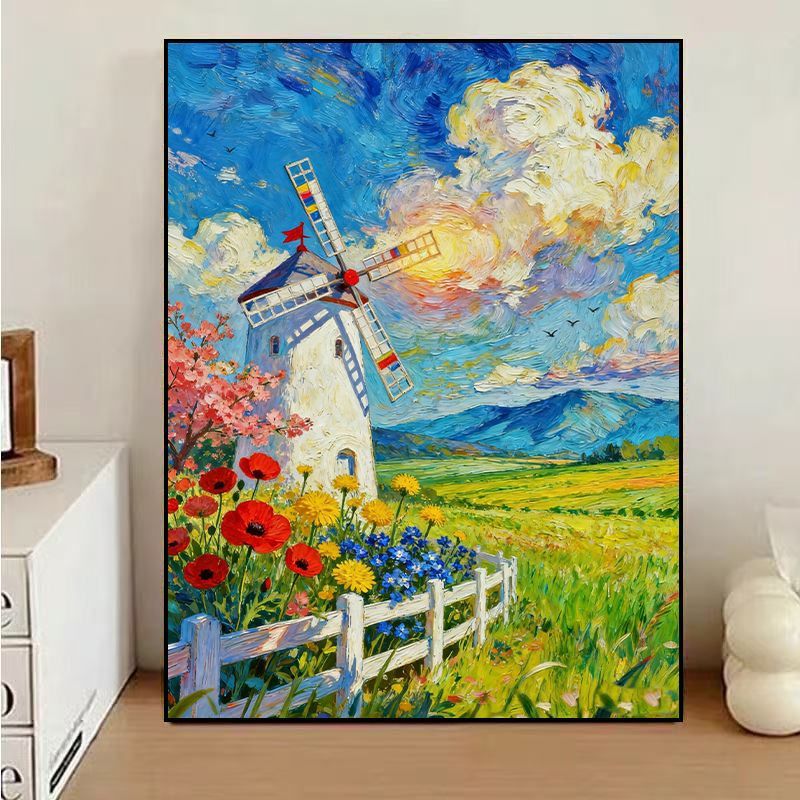 Impressionist Landscape Art Print Bowlift