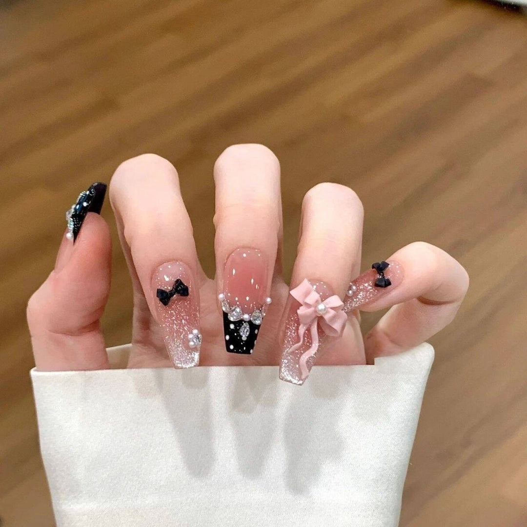 Decorative Press-On Nails Bowlift
