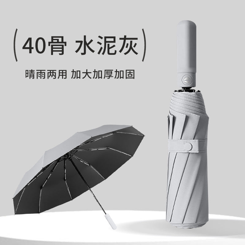 Unisex Premium Folding Umbrella Bowlift