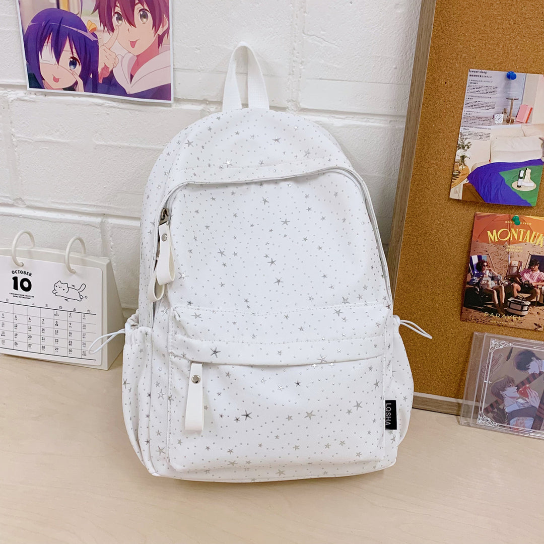 Starry Patterned Casual Backpack