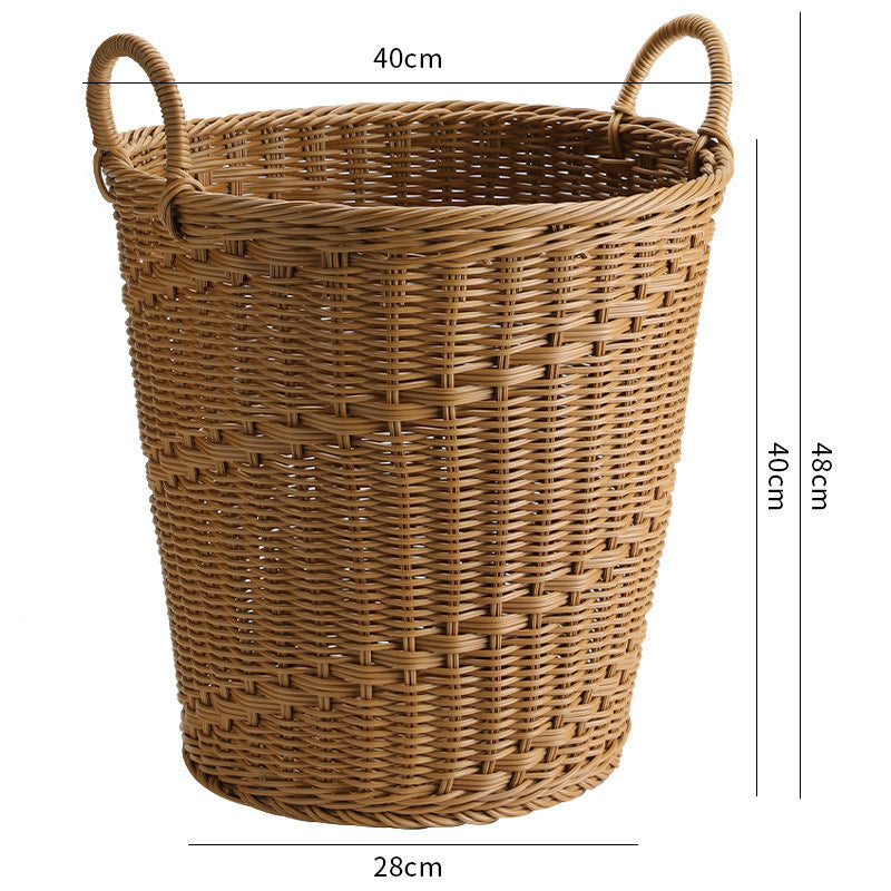 Woven Laundry Basket Bowlift