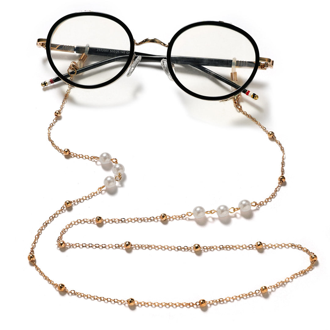 Elegant Pearl Eyewear Chain Bowlift