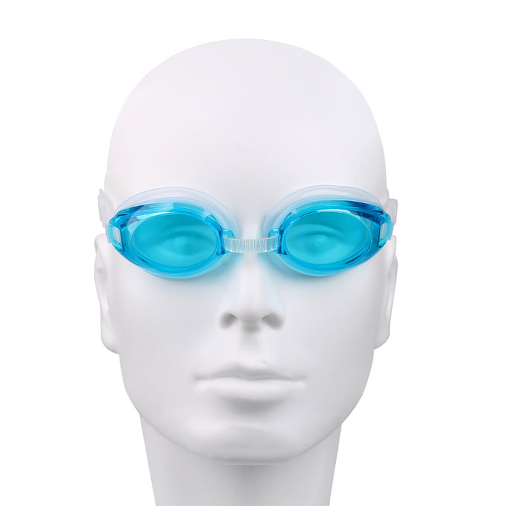 Swim goggles with scratch-resistant lenses and adjustable headstrap Bowlift