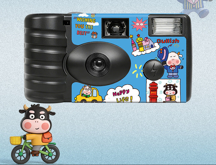 Playful Graphic Instant Photo Camera Bowlift