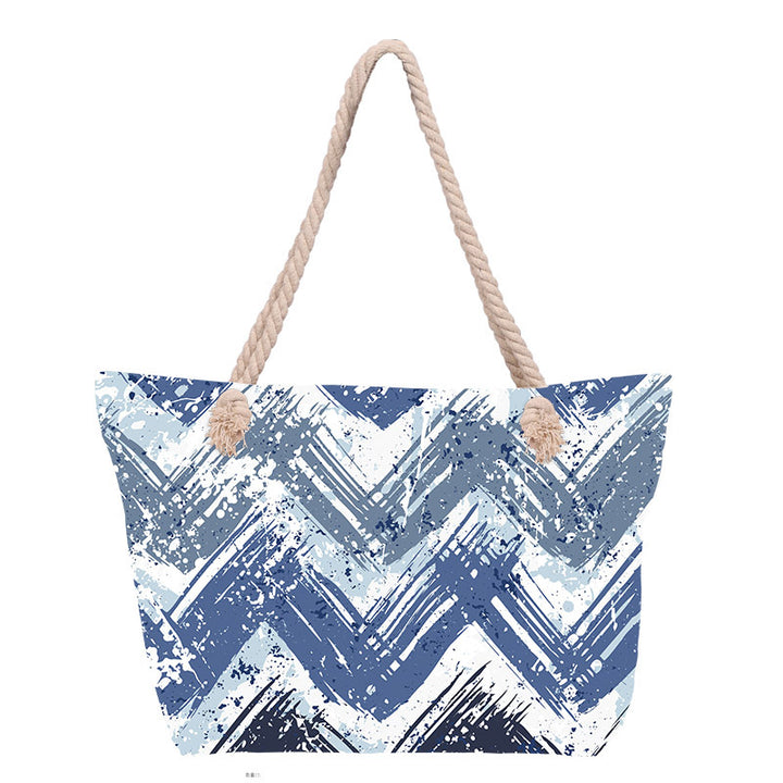 Beach bag with floral pattern Bowlift