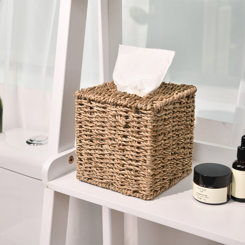 Handwoven Storage Cube Bowlift