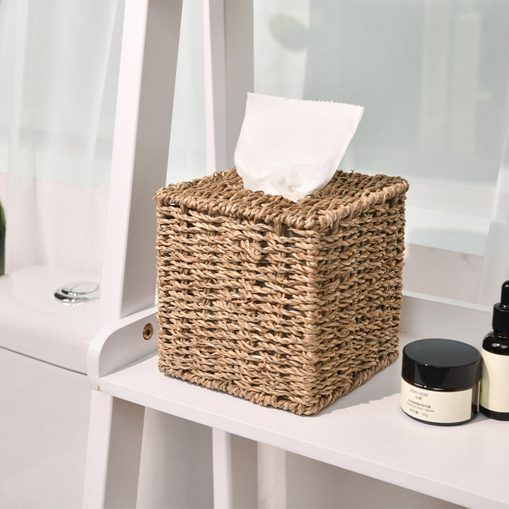 Handwoven Storage Cube Bowlift