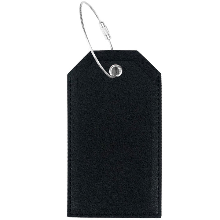 Premium Leather Luggage Tag Bowlift